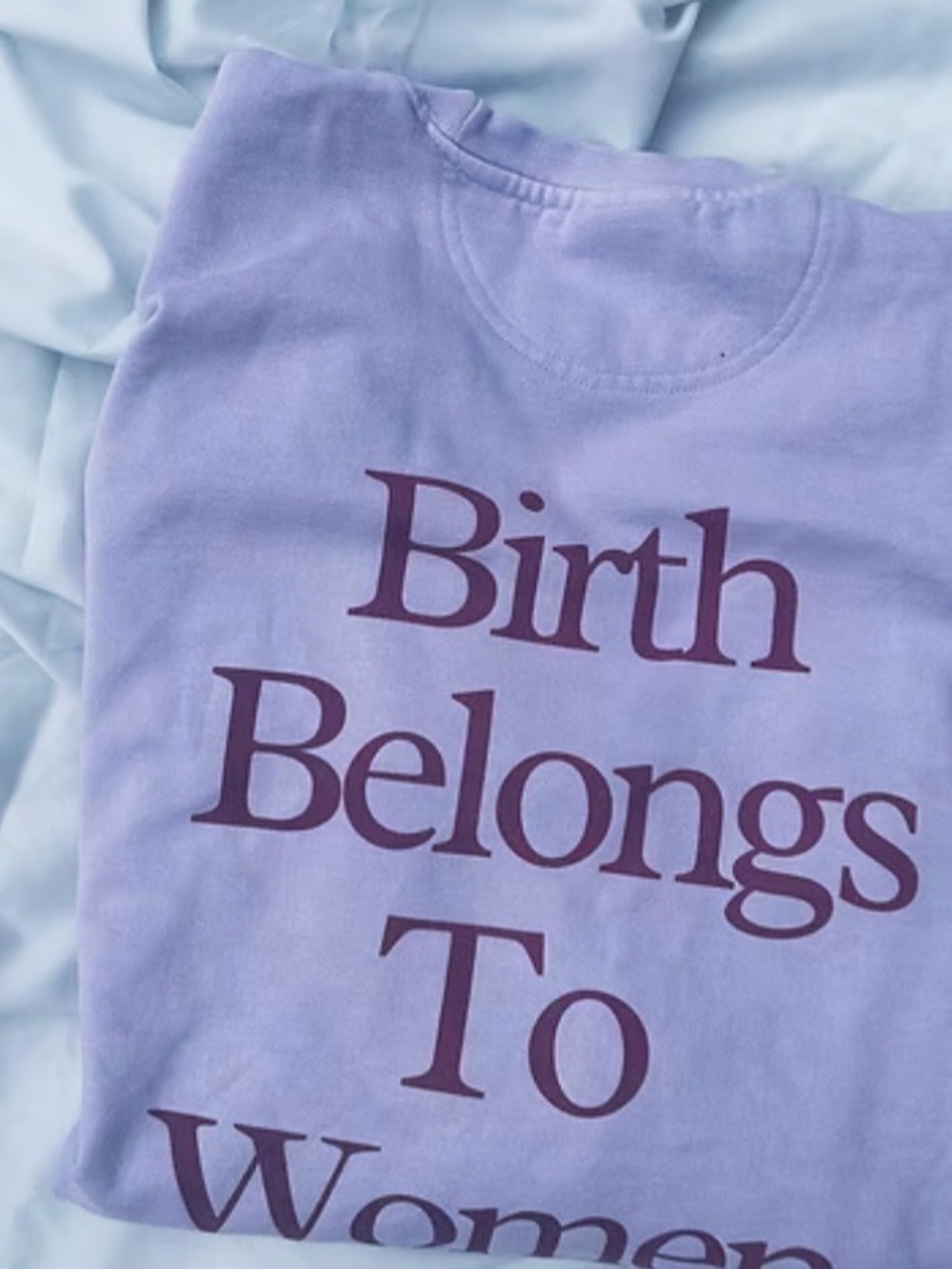 BBTW Birth Worker / Doula / Midwife Oversized Sweater - Picture 1 of 8